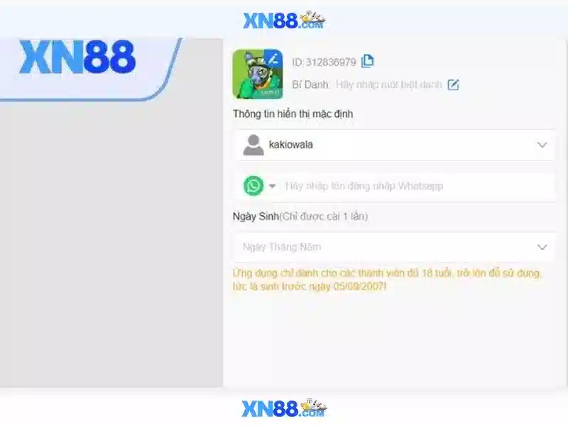 Hướng Dẫn Nạp Rút Tiền XN88, Trang Chủ, Ưu Đãi Slot, Casino, Game Bài 2026